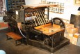 Über 110 Jahre alte Schnellpresse, Fabrikat Rockstroh